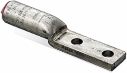 Aluminum Two Hole NEMA Lug, 350 kcmil, 3 Inch Pad Length, 1-1/4 Inch Width