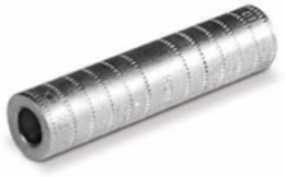 Tin-Plated Aluminum Compression Splice, 3 Inch, Dual Rated for Copper & Aluminum