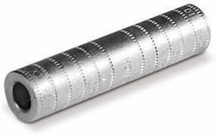 Aluminum Compression Splice, 350 kcmil AL-CU, 5 Inch Length