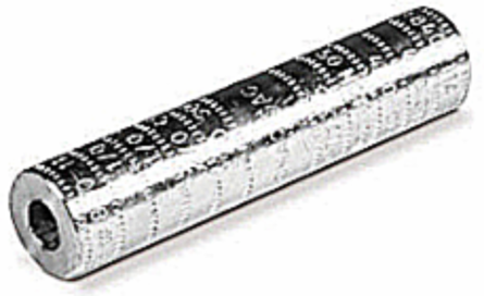 Aluminum Straight Reducing Splices 5-11/16 Inch Long, Tin-Plated, Dual Rated