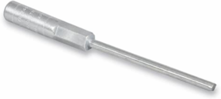Aluminum Compression Pin Terminal, 6 Stranded, 2.257 Inch Pin Diameter