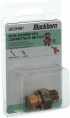 Split Bolt Connector, 3-6 Sol Range, Bronze Material