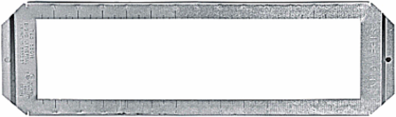 Horizontal Mounting Bracket 16 Inch Galvanized Steel for 4 Inch Boxes