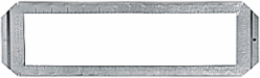 Horizontal Mounting Bracket 16 Inch Galvanized Steel for 4 Inch Boxes