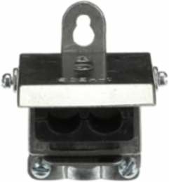 Oval Service Cable Cap with Split Insulator, Fits 3#3-2 Cable