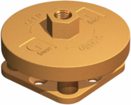 Copper Alloy Air Rod Base M16 15mm Diameter 25mm Width