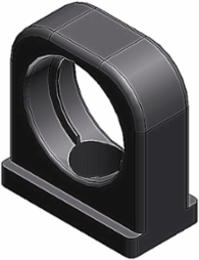 One Piece Conduit Support System