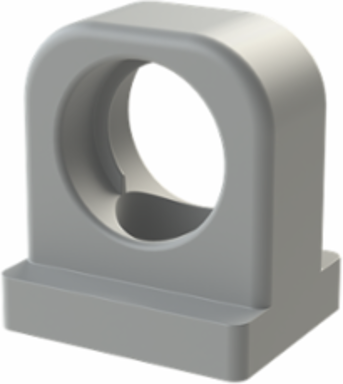 CONDUIT SUPPORT PA6 NW12 GRY