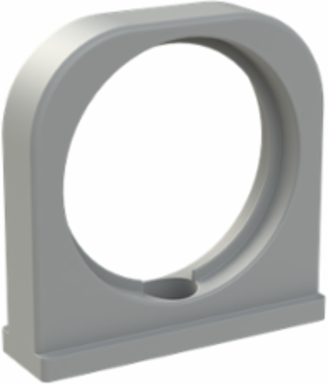 CONDUIT 1PC SUPPORT PA6 NW48 GRY