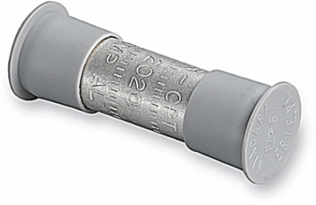 Aluminum Tin-Plated Straight Splice 2/0 AL to #2 AL-CU, 2-1/8 Inch Length