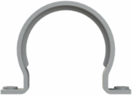 CONDUIT CLAMP 2SCREW PA6 NW95 GRY