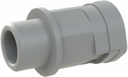 CONDUIT FTNG STR M16 NW12 IP66 GRY