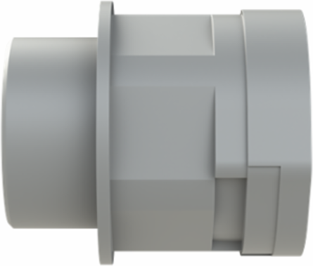 CONDUIT FTNG STR M40 NW36 IP66 GRY