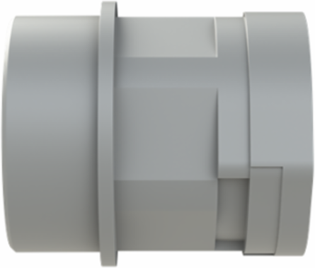 CONDUIT FTNG STR M50 NW36 IP66 GRY