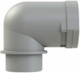 CONDUIT FTNG 90D M40 NW36 IP66 GRY
