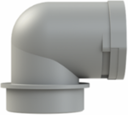 CONDUIT FTNG 90D M63 NW48 IP66 GRY