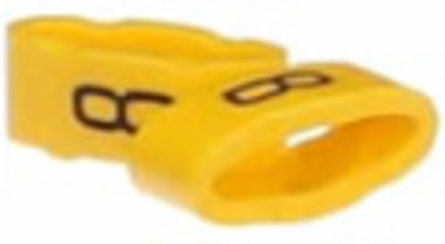 K TYPE MARKER YEL:8 (BAG/100)