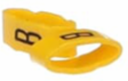 K TYPE MARKER YEL:B (GAB/100)