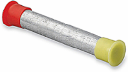 Aluminum Semi-Tension Neutral Compression Splice 4-1/4 Inch 2 Conductors