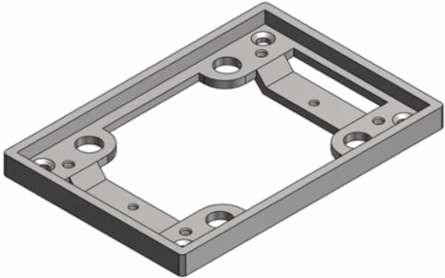 Aluminum Tile Flange for Floor Boxes - Material: Aluminum, Type: Flush Service