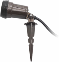 Portable Green Spike Light with 6 Foot Cord, Aluminum Alloy Construction