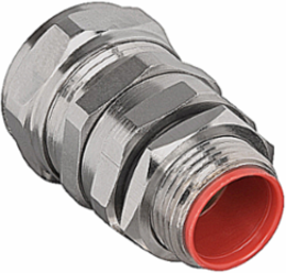 Liquid Tight Non-Metallic Fitting 3/8 Inch Nickel Plated Brass