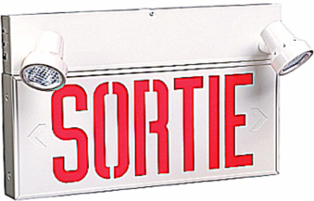 Sortie Combination Unit, 12-1/4 Inch x 19-1/8 Inch, 2 MR16 LED Lamps, 50W