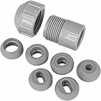 Nonmetallic Strain Relief Connector 3/4 Inch PVC