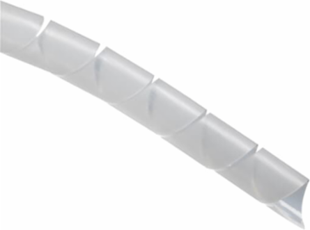 Spiral Wrap 0.250 Inch Flame Retardant Polyethylene (100 Feet)