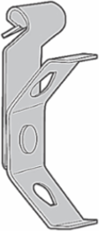 Z Purlin Clip, Steel, Flange Thickness 1/16 Inch - 1/4 Inch, Size #8