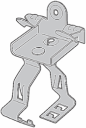 Flange-Mount Conduit Clip, 1-1/2 Inch Size, Steel