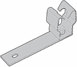 Nailing Bracket, 3/4 Inch Conduit, 2.657 Inch Length, Steel