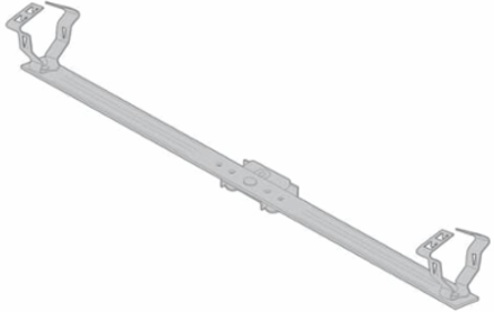 Support Bar for Conduit/Box 1/2 Inch to 3/4 Inch Steel