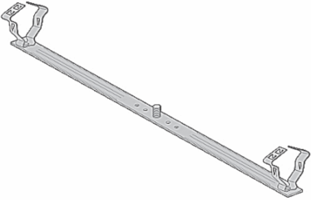 Support Bar for Conduit/Box, 18 Inch, Electro-Galvanized Steel