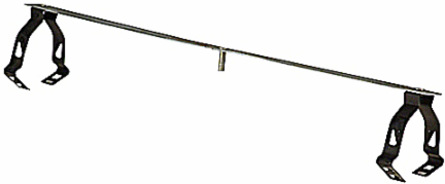 Support Bar for Conduit/Box, 18 Inch, Electro-Galvanized Steel