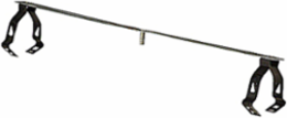 Support Bar for Conduit/Box, 18 Inch, Electro-Galvanized Steel