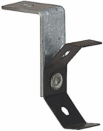 Hanger Rod Single Bracket 1/4 Inch Steel with 3 Holes