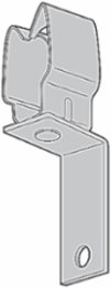 Steel Finger Close Conduit Clip 3/4 Inch, Clamping Support, 250 Pack