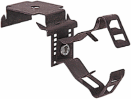 Snap-On Conduit Support Clip, 1/2 Inch to 3/4 Inch, Steel, 25 Count