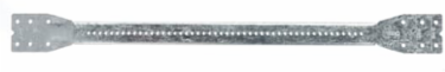 Adjustable Bar Bracket 24 Inch, Box Depth 1-1/2 Inch or 2-1/8 Inch, Steel