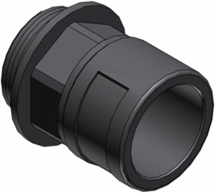 COND FTNG STR 1/2NPT NW12 IP66 GRY