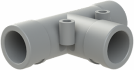 T-CONN 1PC 3X NW17 PA6 IP66 GRY