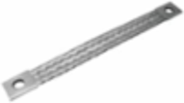 Standard Flexible Braid Connector 24 Inch Long, 1-1/2 Inch Wide, Tin-Plated Copper