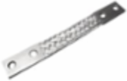 Flexible Braid Connector 15.75 Inch Long, 1-1/2 Inch Wide, 2 Hole NEMA Pads