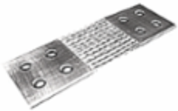 Standard Flexible Braid Connector 4 Inch, 356 mm Long, Tin-Plated Copper