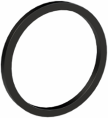 TPE THREAD SEAL WASHER M20 BLACK
