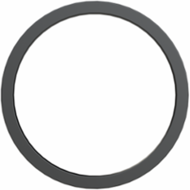 TPE THREAD SEAL WASHER M20 BLACK