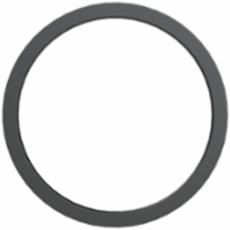 TPE THREAD SEAL WASHER M20 BLACK