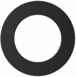 TPE THREAD SEAL WASHER PG9 BLACK