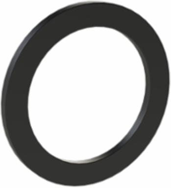 TPE THREAD SEAL WASHER PG11 BLACK